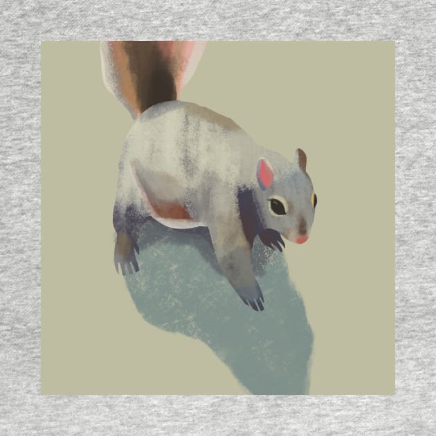 Beacon Hill Squirrel by Adrielle-art